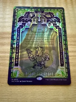 Field of the Dead ? Borderless HALO FOIL ? MTG NM 0033 Encyclopedia Secret Lair - Image 1