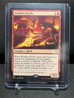 Wildfire Devils MTG Magic 2021 Commander - NM - Image 1