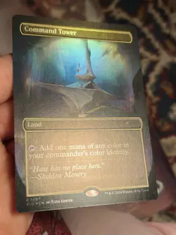 Foil Command Tower • Pack Fresh • SLD Sheldon's Spellbook Secret Lair Mtg (1928) - Image 2