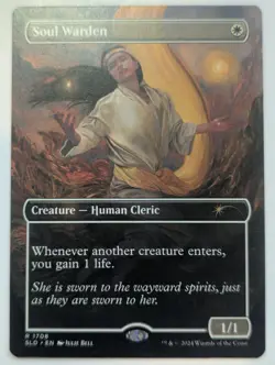 Soul Warden #1708 Non-Foil MTG Secret Lair Julie Bell English NM-Mint - Image 1