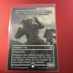 MTG Huntmaster Liger King Caesar Ancient Guardian Godzilla Series Borderless - Image 1