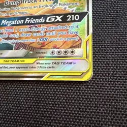 Eevee & Snorlax GX SM169 Black Star Promo Tag Team Pokemon Card NM Condition - Image 3