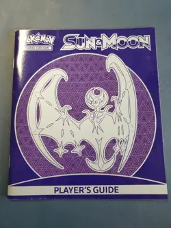 Pokemon SUN & MOON Blue Player's Guide from Trainer's Box - TCG - Subjazz - Image 1