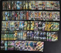 200 Lot Pokemon TCG Chinese Card RR RRR VMAX Gengar Charizard Pikachu SQ A15 - Image 1