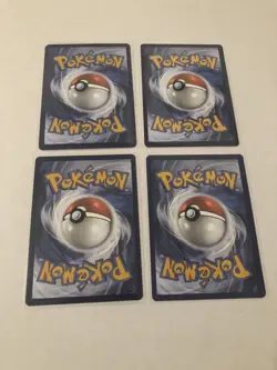 Lot Of 4 Snorlax Pokemon Cards - Image 3