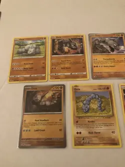 Lot Of 9 Onix And Steelix Pokemon Cards - Image 2