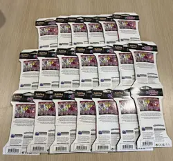 LOT OF 20 POKEMON FUSION STRIKE SLEEVED BOOSTER PACK PACKS - Image 2