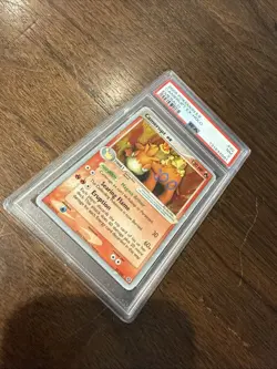 Pokemon 2005 Camerupt EX Emerald Holo Card 92/106 PSA 7 NM - Image 2