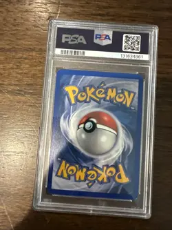 Pokemon 2005 Camerupt EX Emerald Holo Card 92/106 PSA 7 NM - Image 3