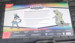 Pokemon Lucario Ex Tyranitar Ex Premium Collection Prismatic Evolutions Box NEW - Image 2