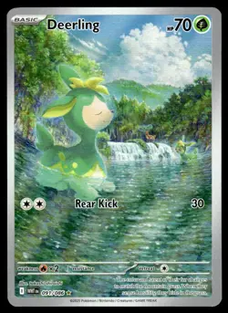 2025 Scarlet & Violet Series - White Flare Deerling Illustration Rare #091/086 - Image 1