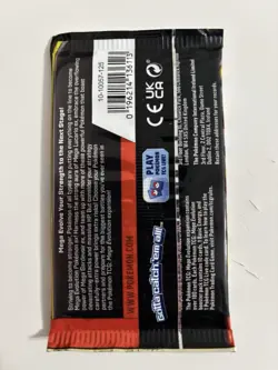 22.7g HEAVY Pokemon TCG: Mega Evolutions Booster Pack SEALED Kangaskhan Art - Image 3