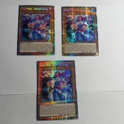 3x Gold Pride Captain Carrie CYAC-EN088 Starlight Rare 1st Edition NM Yugioh #1 - Image 1