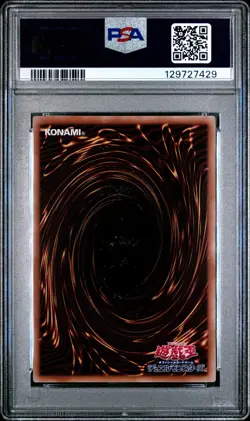 2025 YU-GI-OH! JAPANESE 7-ELEVEN COLLABORATION #JP002 DARK MAGICIAN GIRL PSA 10 - Image 2