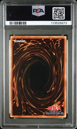 2001 YU-GI-OH! JAPANESE LABYRINTH OF NIGHTMARE #LN53 DARK MAGICIAN PSA 3 - Image 2