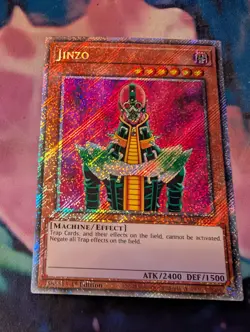 Jinzo RA03 platinum secret rare NM Yugioh - Image 1