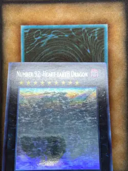 Yugioh Number 92: Heart-eartH Dragon CBLZ-EN045 Ghost Rare LP - Image 3