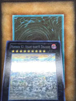 Yugioh Number 92: Heart-eartH Dragon CBLZ-EN045 Ghost Rare LP - Image 4