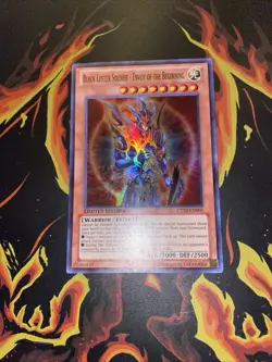 YUGIOH BLACK LUSTER SOLDIER ENVOY OF THE BEGINNING CT10-EN005 SUPER - Image 1