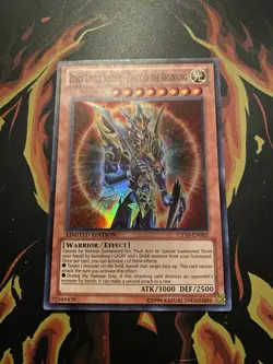 YUGIOH BLACK LUSTER SOLDIER ENVOY OF THE BEGINNING CT10-EN005 SUPER - Image 2