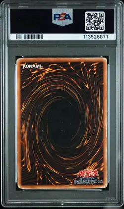 2001 YU-GI-OH! JAPANESE SPELL OF MASK #SM51 BLUE-EYES WHITE DRAGON PSA 1 - Image 2