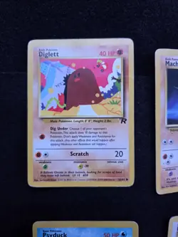 Pokemon Team Rocket 6 Card Lot MP-HP - Image 2