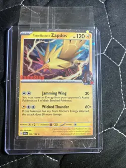 Team Rocket's Zapdos (Gamestop Exclusive) 070/182 Miscellaneous Cards & Products - Image 1