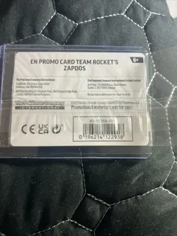 Team Rocket's Zapdos (Gamestop Exclusive) 070/182 Miscellaneous Cards & Products - Image 2