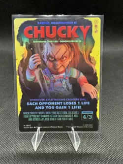 Chucky | Kardur Doomscourge (Secret Lair Promo) FOIL MINT CARD - Image 1