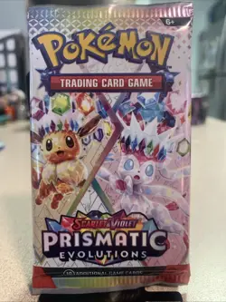 Pokemon Prismatic Evolutions Booster Pack - 10 Cards/Pack - Factory SEALED - Image 1