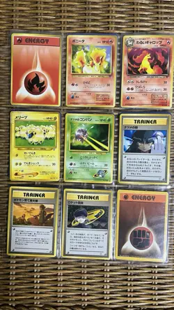 1999-2001 Vintage Pokemon WOTC Bulk Lot Base Set Jungle Fossil Neo - 200 Cards - Image 3