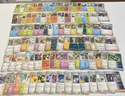 Pokemon Cards Lot. 100+ Card Lot! Lot #140. Bulk Lot. Starts At A Low Price! - Image 1