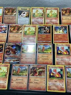 (30) CHARMANDER CHARIZARD CARDS LOT VTG HOLO Pokemon Gx Swirl - Image 4