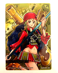 PREORDER Super Rare Nami OR Gold Holo AR Carddass Card Japanese One Piece - Image 1