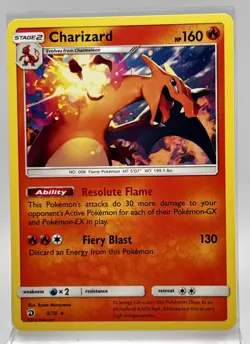 Charizard 3/70 Rare Non Holo Pokemon Card Dragon Majesty LP - Image 1