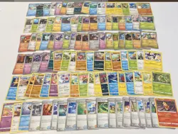 Pokemon Cards Lot. 100+ Card Lot! Lot #139 . Bulk Lot. Starts At A Low Price! - Image 1
