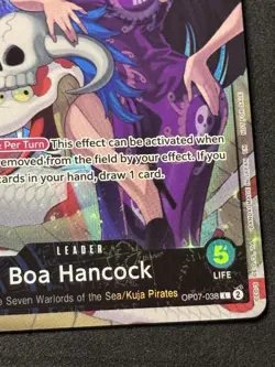 Boa Hancock (2025 PSA Magazine Promo) OP07-038 One Piece Promotion Cards Foil - Image 5