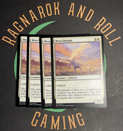 Mesa Unicorn - MTG - DOM 27/269 - 4 Card Playset - Image 1