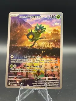 Pokemon SV: Scarlet & Violet Promo Cards #123 Teal Mask Ogerpon Promo - Image 1