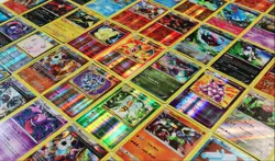 Pokemon TCG 150 Card Lot 2 Ultra Rares, 35 Holos, 5 Rares, 110 C/UC! - Image 1