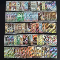 100 Lot AR CHR Pokemon TCG Chinese Card Art Rare kirlia minior Arctibax SQ A2 - Image 1