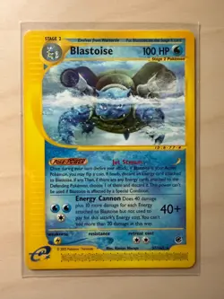 Blastoise 37/165 Expedition Base Set - Non Holo Pokemon Card Vintage - Image 1