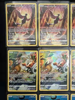Pokemon Promo Card Bird Trio Lot Moltres SwSh 284 Zapdos 283 Articuno 282 x3 - Image 5