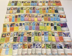 Pokemon Cards Lot. 100+ Card Lot! Lot #131 . Bulk Lot. Starts At A Low Price! - Image 1