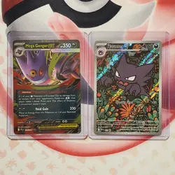 Haunter 027 Promo + Mega Gengar ex 056/094 - Box Fresh - Pokemon Card Lot #898 - Image 1