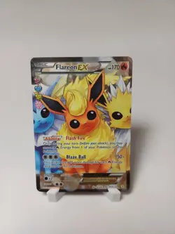 Flareon EX - RC28/RC32 Generations Radiant Collection Ultra Rare Pokemon Card NM - Image 1