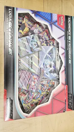 Pokemon Card Lugia ex-Latias ex & Mega Lucario Ex Figure Collectio Box Set - Image 3