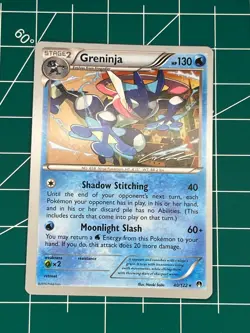 Pokemon Card Greninja Promo 40/122 Pokemon 2016 World Championship LP - Image 1