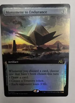 Monument to Endurance (Extended Art) Aetherdrift Foil - Image 1