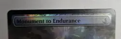Monument to Endurance (Extended Art) Aetherdrift Foil - Image 2